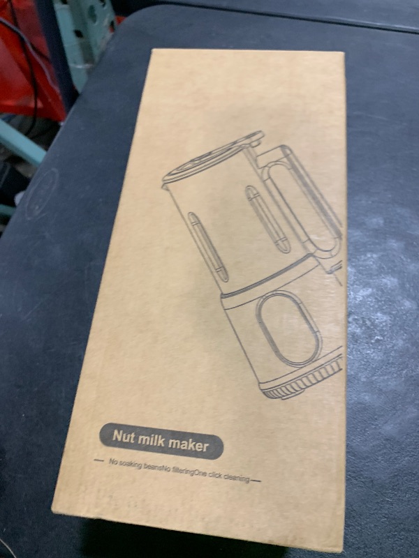 Photo 1 of Automatic Nut Milk Maker, 8 in1 40oz Soybean Milk Machine for Homemade Almond, Oat, Soy, Coconut, Plant-Based Milk and Non Dairy Beverages, 12 Hours Timer/Auto-clean/Room Temp/Keep Warm/Boil/Low-Noise