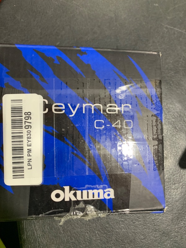 Photo 1 of okuma Ceymar Lightweight Spinning Reel- C-40 ,Black/Red