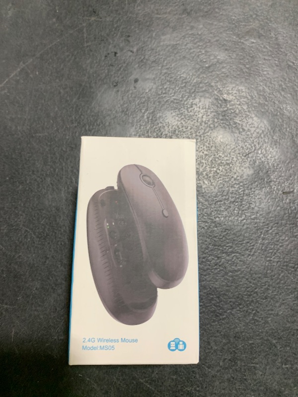 Photo 1 of Type C Wireless Mouse?Vssoplor USB C MacBook Wireless Mouse Dual Mode 2.4G Cordless Mice with Nano USB and Type C Receiver Compatible with PC, Laptop, MacBook and All Type C Devices-Black and Silver