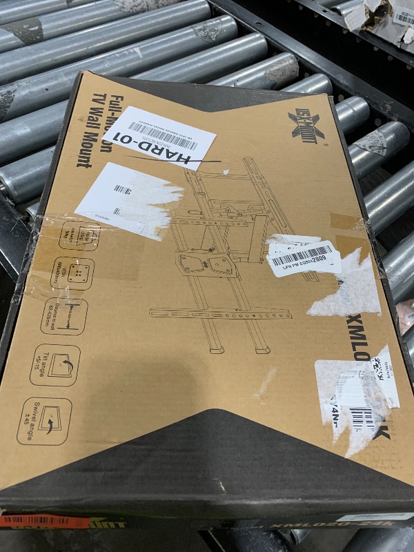 Photo 1 of USX MOUNT UL Listed TV Wall Mount for 42"-84" TVs up to 110lbs and 8"-24" Wood Studs, TV Mount with Tilt, Swivel & Extension, Wall Mounts Bracket with Dual Articulating Arms, Max VESA 600x400mm