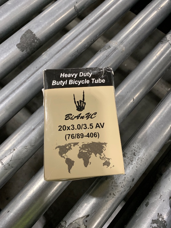 Photo 1 of Heavy Duty 20x3.0 Fat Bike Tube 20" x3.0" /3.5" Bicycle Tube AV32mm Schrader Valve Compatible with 20x3 20x3.30 20x3.5 Ebike Electric Bicycle Road/Mountain Bike Tire Inner Tube-1 PC