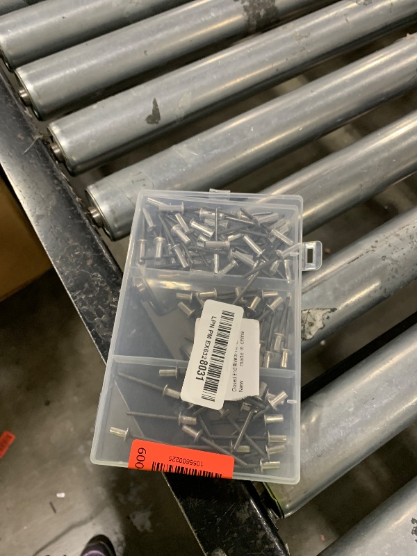 Photo 1 of ALLCLEAN 120Pcs 3/16" x 3/8",1/2",5/8" Closed End Aluminum Blind Rivets with Steel Mandrel,4.8 x 10 12 16mm Pop Rivets Dome Head 3 Size