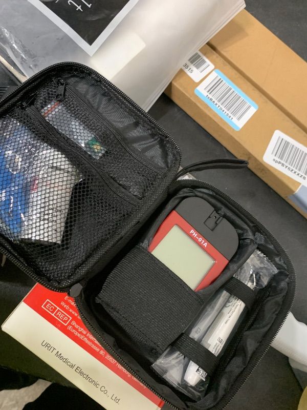 Photo 1 of Hemoglobin Test Meter with 25 Hemoglobin Test Strips, Hemoglobin Test Kit Easy for Home Use