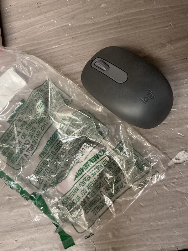 Photo 1 of Logitech M196 Bluetooth Wireless Mouse, Compact and Portable Mouse for Laptops, Tablets and More, 12-Month Battery, Smooth Tracking, Compatible with PC and Mac, Windows and macOS - Graphite