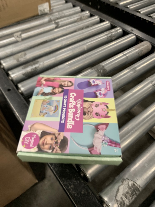 Photo 1 of Unicorn Craft Kit for Girls - 12 Projects - Gifts for 5 Year Old Girl - Arts and Crafts for Kids 4-8 - Toys for Ages 5-7 - 4 5 6 7 8 Year Old Girl Birthday Gift - Unicorn Toys for Girls Age 4-6