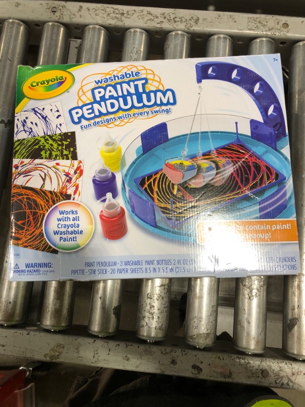 Photo 1 of Crayola Paint Pendulum (30pcs), Washable Paint Kit, Kids Arts & Crafts, Art Toys for Girls & Boys, Gift for Kids, Ages 7+