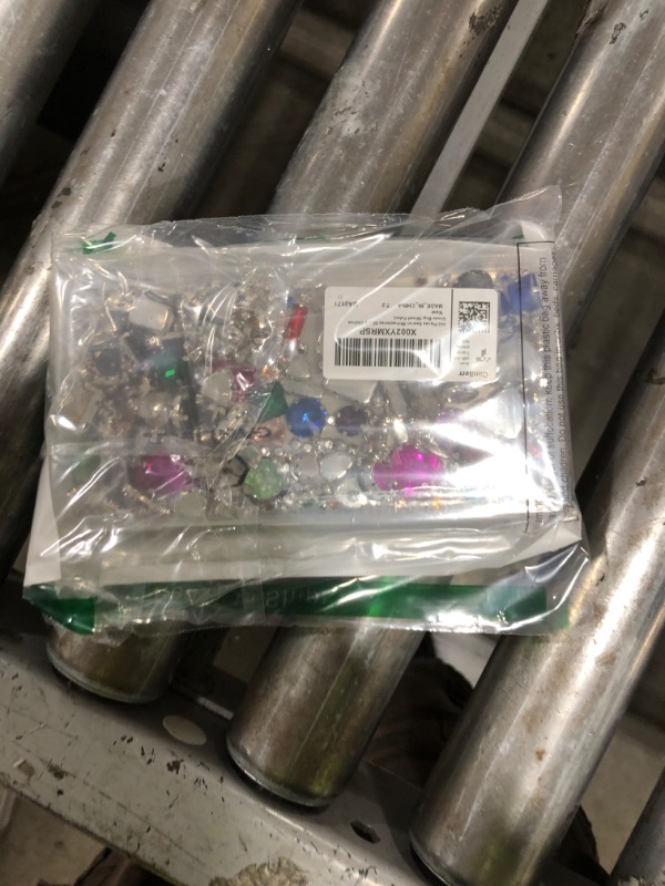 Photo 1 of 460 Pieces Sew on Rhinestones Glass Sewing Claw Gemstones and Crystals Metal Back Prong Setting Sewing Rhinestones for Clothes DIY Crafts Clothes Shoes Bag (Mixed Color)