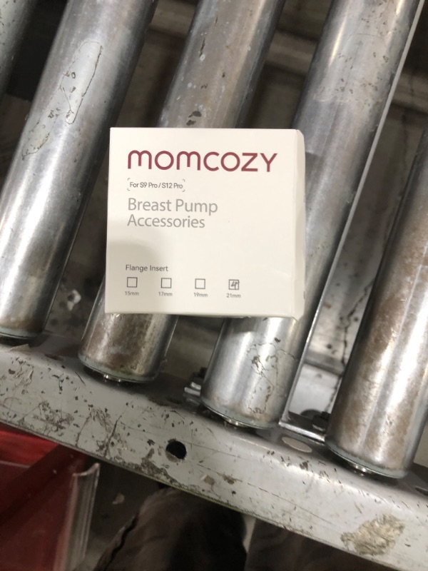 Photo 1 of Momcozy Flange Insert 21mm Compatible with 24mm Flange/Shield of Most Pumps, Insert for Breast Pump Replacement Accessories, 4PCS 21mm