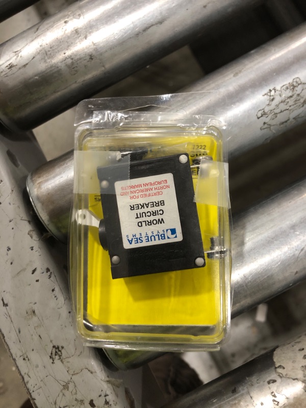 Photo 1 of Blue Sea Systems 7222 A-Series White Toggle Circuit Breaker, Single Pole, 30A