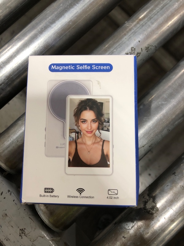 Photo 1 of Selfie Monitor Screen iPhone, Vlog Magnetic 4K 30fps Video Recording for iPhone & Android, Wireless Screen Mirroring with Remote Control, Content Creator Essentials, Live Stream & TikTok