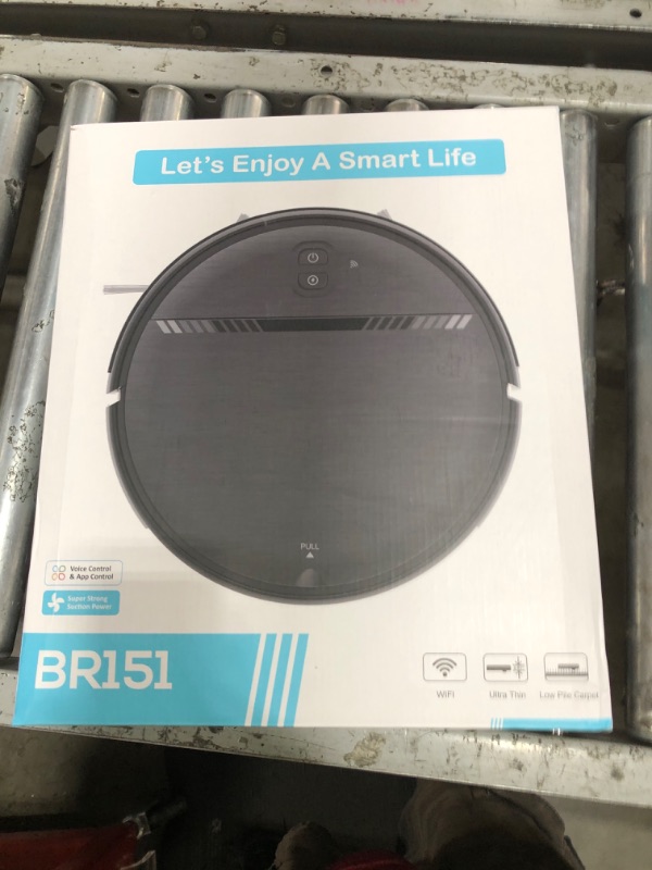 Photo 1 of XIEBro Life Robot Vacuum and Mop Combo, Robotic Vacuum Cleaner 2 in 1 with WiFi/App/Voice, Schedule, Water Tank and Dustbin, Self-Charging, Slim, Ideal for Hard Floor, Pet Hair, Carpet