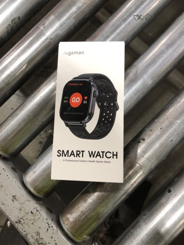 Photo 1 of Smart Watch GPS, 2.06"HD AMOLED Display Smartwatch for Men/Women(Answer/Make Call),110+ Workout Mode, 5 ATM Water-Resistance, Heart Rate/Sleep Monitor /Stress, Pedometer Running Watch for Android/iOS