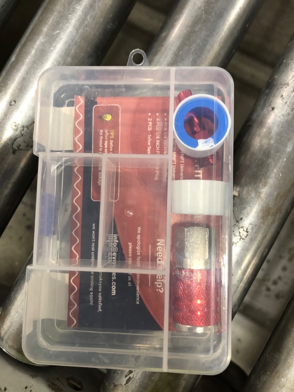 Photo 1 of EVOULTES 16 Pieces Universal 1/4" NPT Air Hose Fittings & Coupler Kit, Lightweight Aluminium With Quick Connect Plug, Pneumatic Tool Fitting for Compressor Accessories
