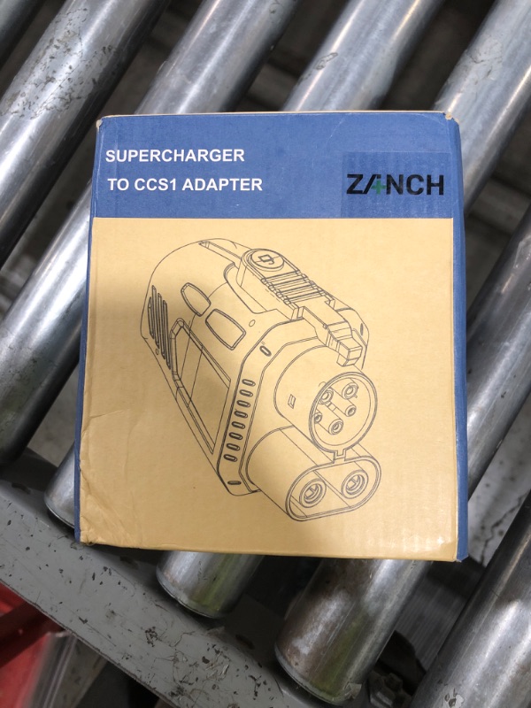 Photo 1 of Zanch 2025 Upgrade NACS to CCS Adapter for Tesla Supercharger, [Ultra-Low Power Loss,UL Certified Safety],Tesla to CCS1 Charging Adapter for CCS1 EV - Max 500A & 1000V DC-Black