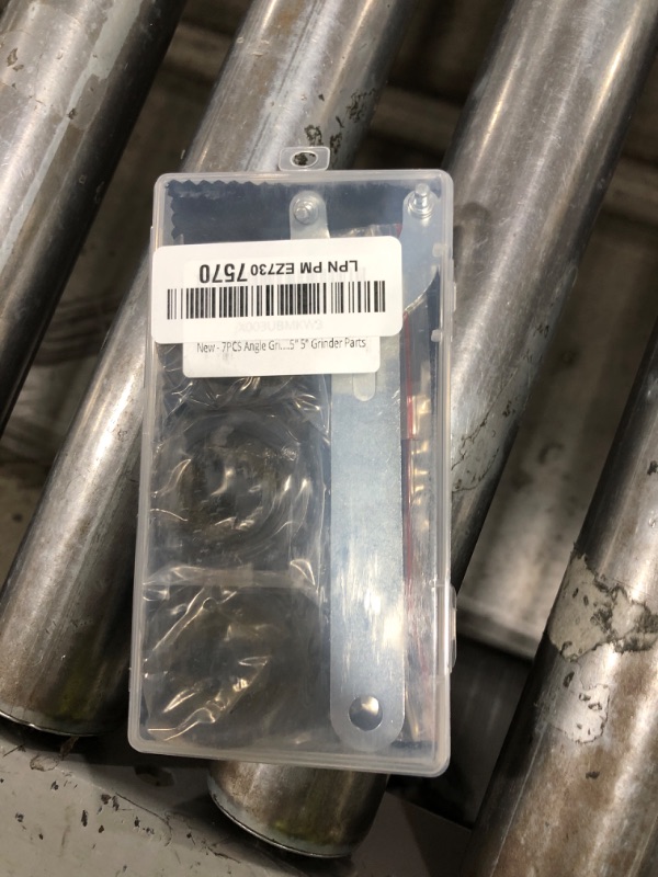 Photo 1 of 7PCS Angle Grinder Nut Angle Grinder Wrench Kit 5/8-11 Flange Metal Lock Nut for Compatible with Dewalt Milwaukee Makita193465-4 Metabo Bosch Ryobi Black Decker 4.5" 5" Grinder Parts