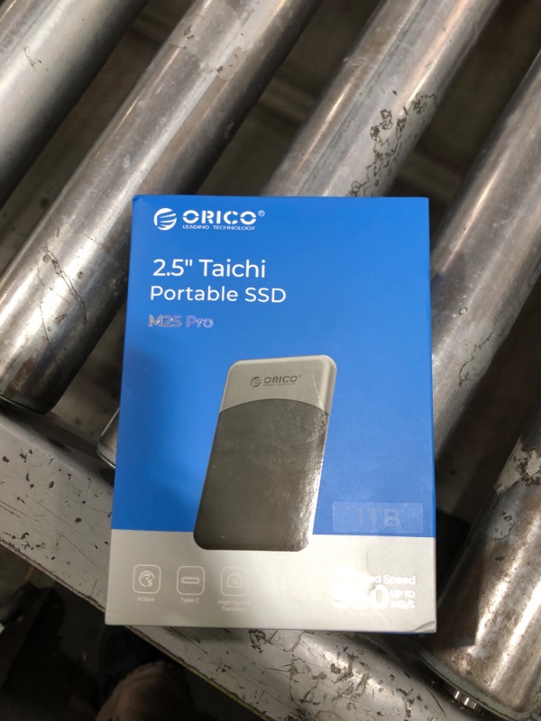 Photo 1 of ORICO 1TB External SSD with 2 in 1 USB C Cable, Portable Solid State Drive USB 3.2 Gen 1 Up to 460MB/s, Dust and Drop Resistance, Reliable Storage for USB-C Smartphone, PC, Tablet, Labtop - M25PRO