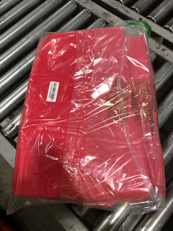 Photo 1 of GUARD SHIELD Red Tarp 6x8 Feet Tarps High Visibility Outdoor Poly Cover Lightweight 6mil
