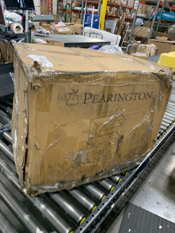 Photo 1 of Pearington Metal Rolling AV Presentation Cart Stand with Storage Box for Video Projector, TV, Laptop Computers, Printers, 4 Wheels, 4 Outlets, 12ft Co
