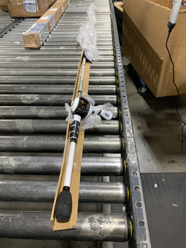 Photo 1 of Abu Garcia 7’ Max Pro Fishing Rod and Reel Baitcast Combo, 7+1 Ball Bearings with Lightweight Graphite Frame & Sideplates, MagTrax Brake System
