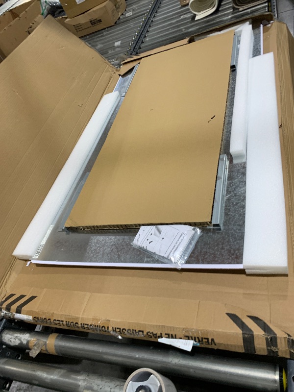 Photo 1 of Quartet Glass Whiteboard, Magnetic Dry Erase Board, Wall Mounted Whiteboard for Office, School and Home, 50"W x 28"H, White (G5028IMW)