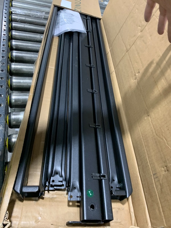 Photo 1 of ZINUS Quick Lock Bunkie Board, Box Spring & Bed Slat Replacement, Metal Frame with Steel Slats, Easy Assembly, King, Bunkie Board only