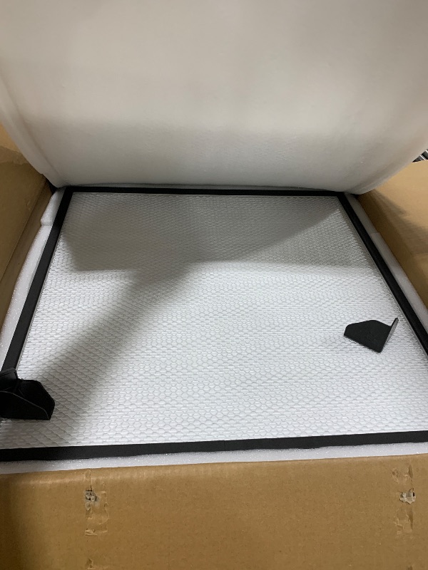 Photo 1 of YJINGRUI Laminar Flow Hood, H-14 HEPA Filter with Safety Locks, Class 100/ ISO Class 5 Cleanliness, Fan Filter Unit 22.6x22.6in Flow Hood Mycology/Clean Room/Laboratory 110V