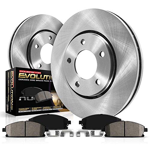 Photo 1 of R1 Concepts Front and Rear Brakes and Rotors| Drilled Slotted Brake Rotors| Front and Rear Ceramic Brake Pads and Rotors Kit| Automotive Replacement Brake Kits