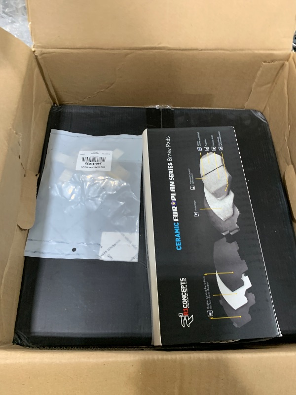 Photo 1 of R1 Concepts Rear Brakes and Rotors| Hardware Included| Rear Euro Ceramic Brake Pads and Rotors Kit| Fits 2021 BMW 230i