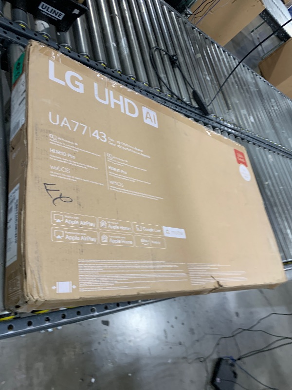 Photo 1 of [PARTS ONLY] LG 43UA7700P 43 inch Class UA77 Series LED AI 4K Smart webOS TV (2025)