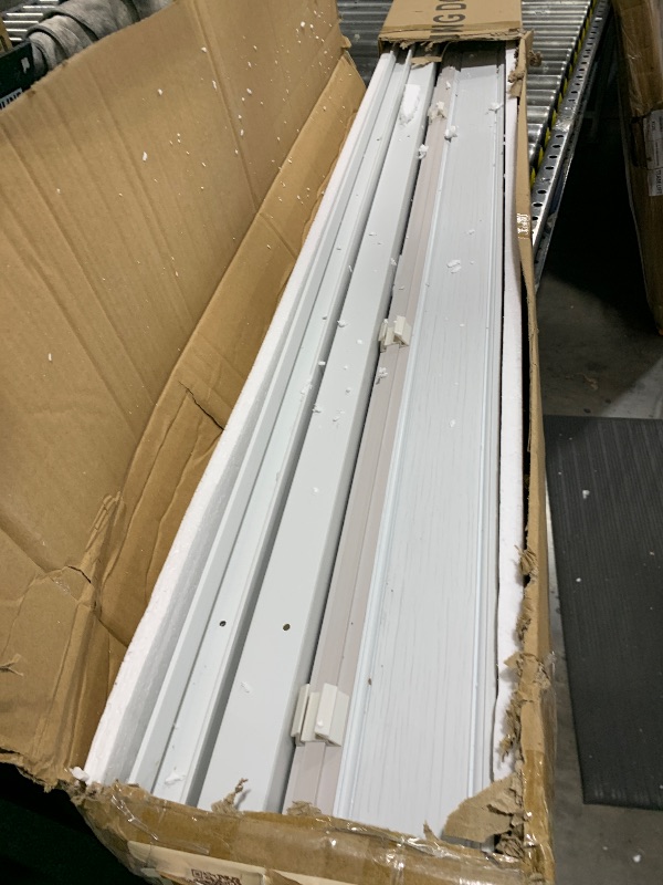 Photo 1 of CCBOYSHARDWARE 32X80in Accordion Door Interior,PVC Sliding Folding Doors with Lock,Divider Door with Hardware, White Multifold Interior Doors