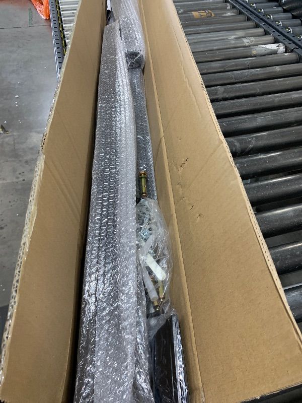 Photo 1 of Hand Rails for Outdoor Steps, Adjustable 3 Step Handrail, Indoor Stair Railing Kit, Black Railings for Outdoor Steps, Handrails for Seniors for Porch Railing, Deck Hand Rail(1-5 Step)