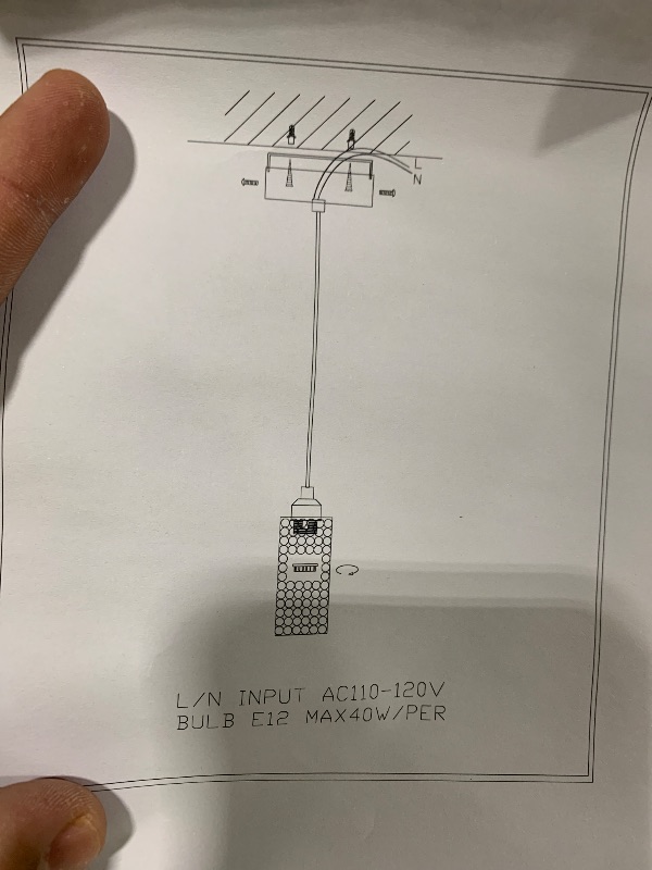 Photo 1 of 3 Pendant Lights Farmhouse Light Fixtures Kitchen Island Lighting Crystal Hanging Lamp Modern Pendants Ceiling Lamps,for Dinning Room Bedroom Hallway Bar (E26 Base)