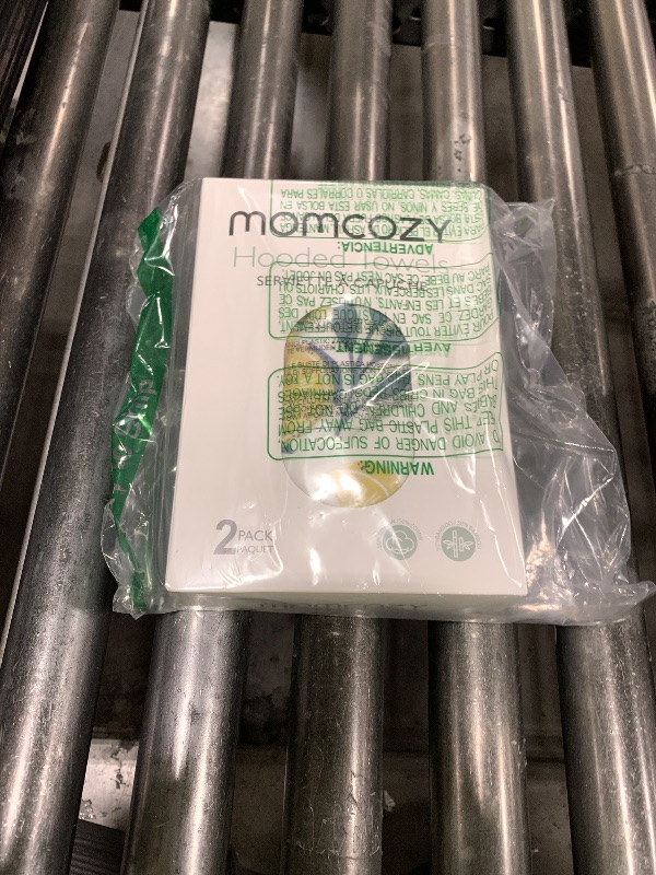 Photo 1 of Momcozy Baby Towel with Hooded - Ultra Soft & Absorbent Large Bath Towel Set for Comfort & Gentle on Baby's Skin - Med Thick& Durable -Shower Gift & Bath Essential for Newborn, Infant, Toddler