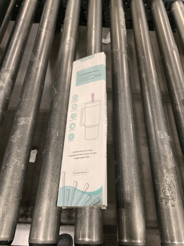 Photo 1 of Anti Wrinkle Straw Set of 6 - Straw for Lip Wrinkles Prevention, Reusable Straws Compatible with Stanley 40 oz & 30 oz Tumblers, Perfect for Lip Filler Users to Maintain Wrinkle-Free Smiles