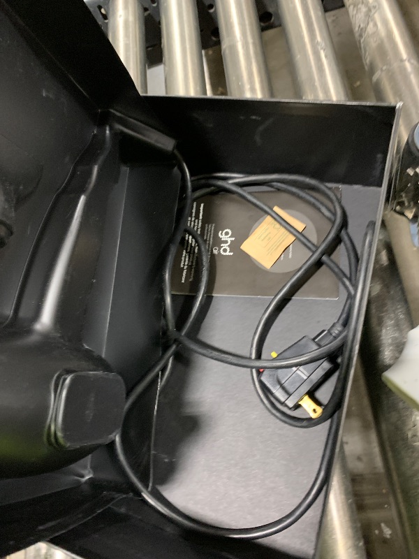 Photo 1 of ghd Air Hair Dryer — 1600w Professional Blow Dryer, Salon Strength Motor, Concentrator Nozzle, Adjustable Temperature Setting, and Ionic Technology for Super-Fast Drying — Black