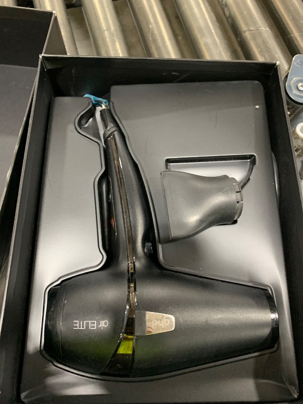 Photo 1 of ghd Air Hair Dryer — 1600w Professional Blow Dryer, Salon Strength Motor, Concentrator Nozzle, Adjustable Temperature Setting, and Ionic Technology for Super-Fast Drying — Black
