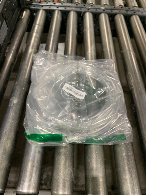 Photo 1 of Geowaky Clear Vinyl Tubing 1/2" ID × 5/8" OD -10 Ft 60PSI,Flexible Lightweight Plastic Tube, BPA Free Non-Toxic, Multipurpose Hybrid Reinforced Clear Tubing for Transfer Water Air Oil