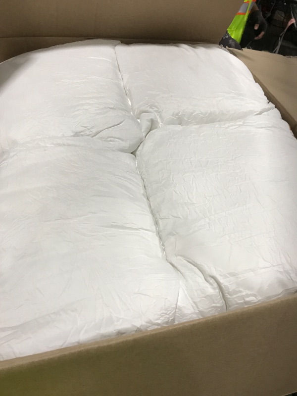 Photo 1 of WhatsBedding 3 Inch Memory Foam Mattress Topper Queen Size for Back Pain, 1700GSM Fluffy Shredded Memory Foam Filled Pillow Top, Extra Soft Bed Topper, Thicked Down Alternative-Lined, 60x80in
