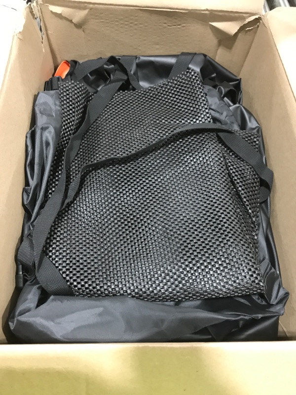 Photo 1 of MeeFar Car Roof Bag XBEEK Rooftop top Cargo Carrier Bag 20 Cubic feet Waterproof for All Cars with/Without Rack, Includes Anti-Slip Mat, 10 Reinforced Straps, 6 Door Hooks, Luggage Lock