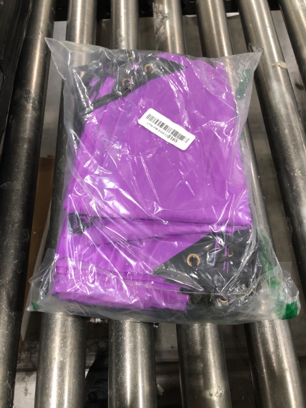 Photo 1 of BeeGreen 20 pieces Wholesale Purple Drawstring Backpack Bags Cinch Bags Bulk Heavy Duty String Backpack Machine Washable Halloween Sackpack Outdoor Sport Bags for Men Women