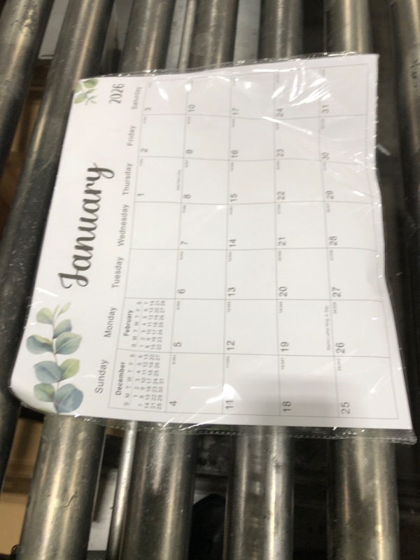 Photo 1 of 2026 Magnetic Fridge Calendar 18 Monthly Magnetic Calendar for Refrigerator 2026 Wall Calendar Planner Runs from January 2026 Until June 2027 Easy Organizing Markers Tearable (Nature)