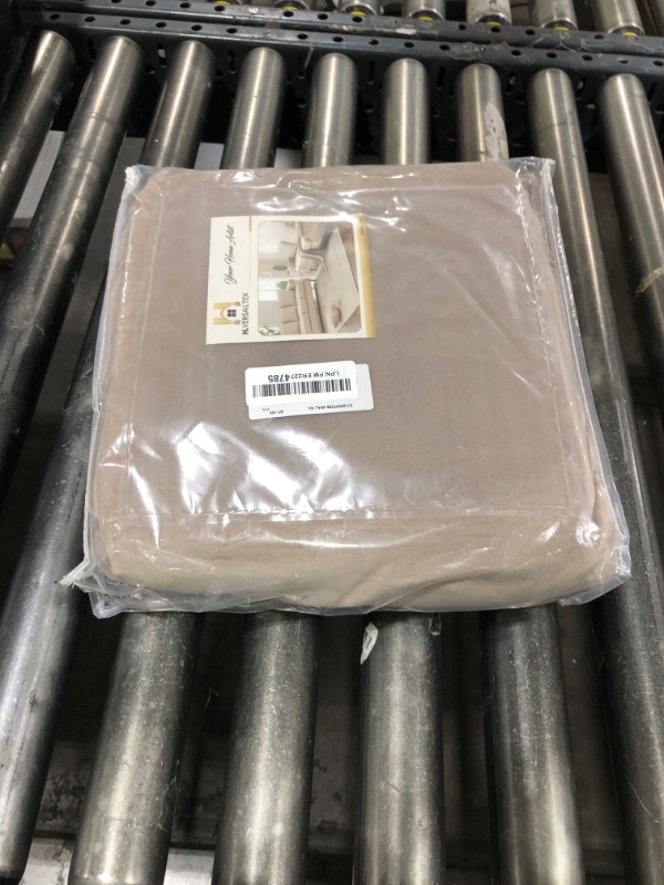 Photo 1 of H.VERSAILTEX Velvet Stretch Recliner Couch Covers 4-Pieces Style Recliner Chair Covers Recliner Cover for Reclining Chair Slipcovers Feature Non Slip Form Fitted Thick Soft Washable, Taupe