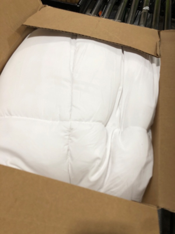 Photo 1 of DROVAN Mattress Pad Twin XL Size - Extra Thick Mattress Topper Cover - Pillow Top Deep Pocket with Breathable 7D Spiral Fiber Filling Cooling Mattress Cover