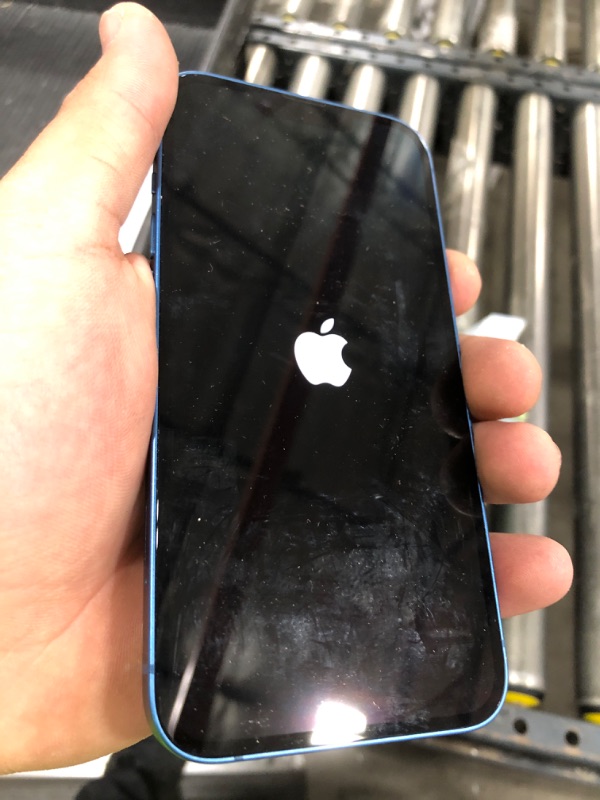 Photo 1 of Apple iPhone 13, 128GB, Blue - Unlocked (Renewed)