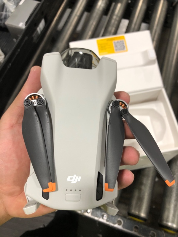 Photo 1 of DJI Mini 3, Drones with Camera for Adults 4K, 38-min Flight Time, up to 32800ft (10km) Video Transmission, True Vertical Shooting, GPS Auto Return Integrated, Mini Drone with Camera for Beginners