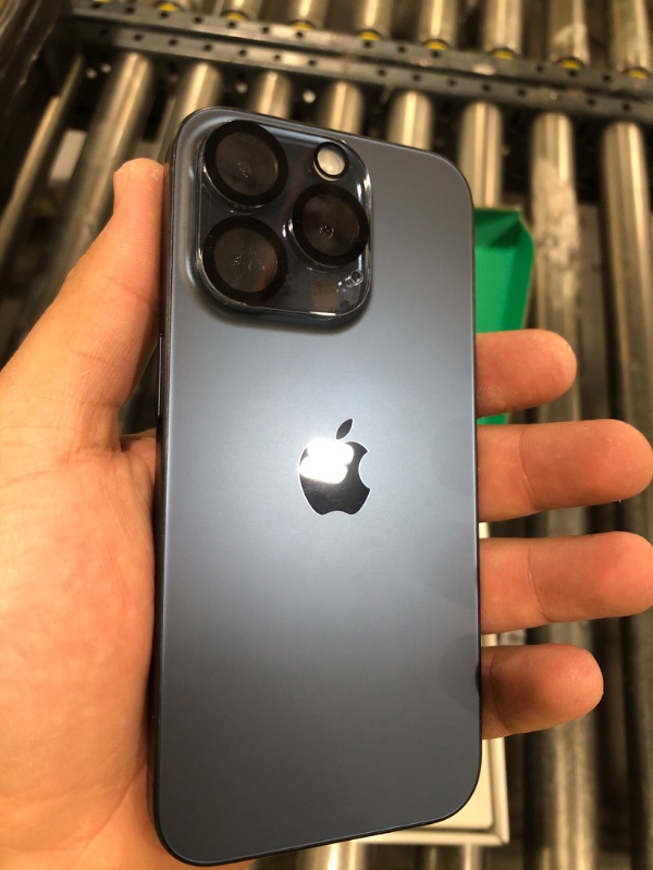 Photo 1 of Apple iPhone 15 Pro, 256GB, Blue Titanium - Unlocked (Renewed Premium)