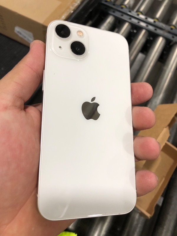 Photo 1 of Apple iPhone 13, 128GB, Starlight - Unlocked (Renewed)