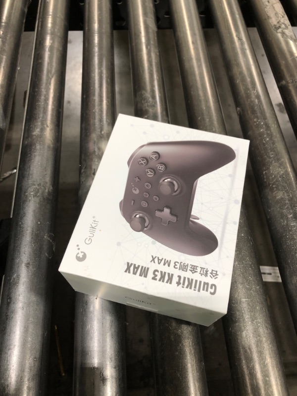 Photo 1 of GuliKit KK3 MAX Controller (No Drift) for Switch/PC/Android/MacOS/IOS with 4 Back Buttons, Hall Joysticks and Triggers, Maglev/Rotor/HD Vibration,1000Hz Polling Rate, RGB lights
