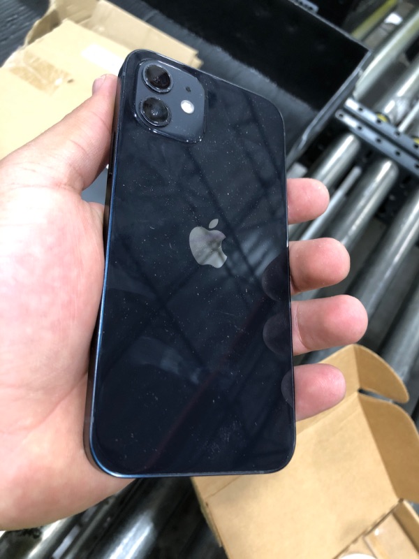 Photo 1 of Apple iPhone 12, 128GB, Black - Fully Unlocked (Renewed)
