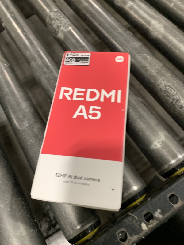 Photo 1 of Xiaomi Redmi A5 4G LTE (for Tmobile Tello & Global) (64GB + 3GB) 32MP Ai Dual Camera 6.88" Model 25028RN03L Dual Sim (Midnight Black)
